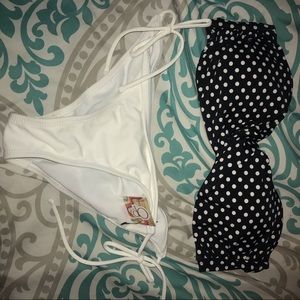 Bandeau style bikini